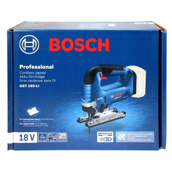 Máy cưa lọng Bosch GST 185-LI dùng Pin 18V, độ xọc 26mm