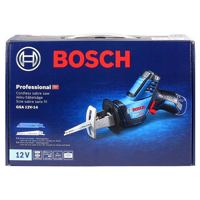 Máy cưa kiếm Bosch GSA 12V-24 dùng Pin 12V, độ xọc 14.5mm