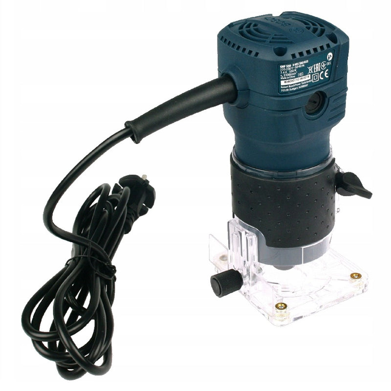 Máy phay Bosch GKF 550 công suất 550W, chấu bóp 6mm, 1/4 inch mã số 06016A00K0