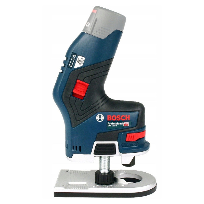 Máy phay mini Bosch GKF 12V-8 dùng Pin 12V, chấu bóp 6mm, 8mm, 1/4 inch