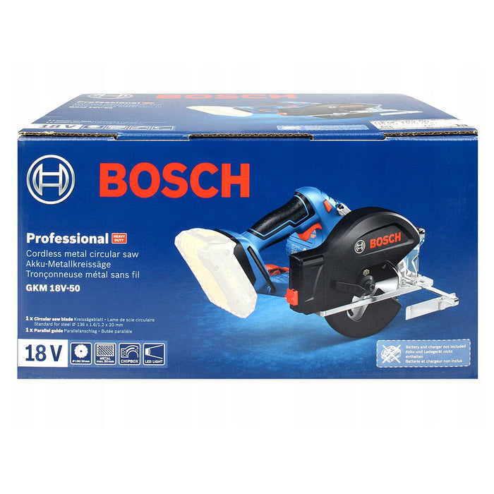 Máy cưa đĩa Bosch GKM 18V-50 dùng Pin 18V, đường kính lưỡi 136mm