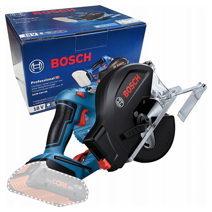 Máy cưa đĩa Bosch GKM 18V-50 dùng Pin 18V, đường kính lưỡi 136mm