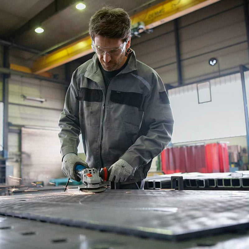 Máy mài góc Bosch GWS 17-150 S công suất 1,700W, đường kính lưỡi 150mm, công tắc trượt mã số 06017D0600