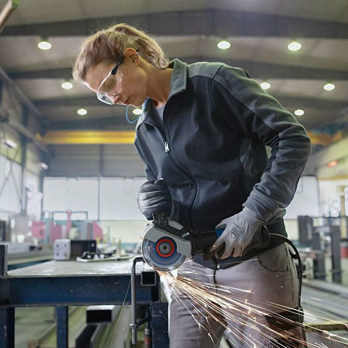 Máy mài góc Bosch GWS 17-150 S công suất 1,700W, đường kính lưỡi 150mm, công tắc trượt mã số 06017D0600