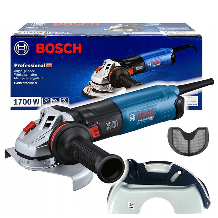 Máy mài góc Bosch GWS 17-150 S công suất 1,700W, đường kính lưỡi 150mm, công tắc trượt mã số 06017D0600