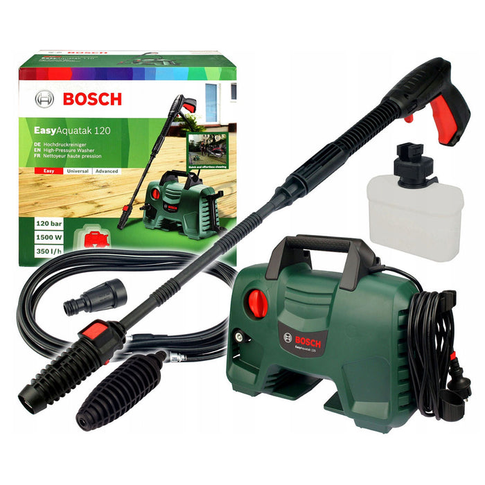 Máy xịt rửa cao áp Bosch EasyAquatak 120 công suất 1,500W, áp lực 120 bar mã số 06008A79K1