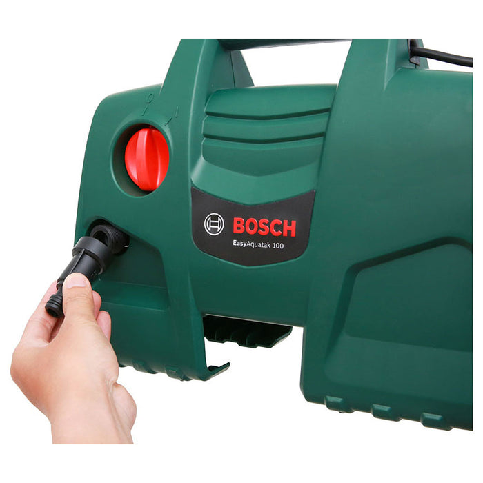 Máy xịt rửa cao áp Bosch EasyAquatak 100LL công suất 1,100W, áp lực 100 bar mã số 06008A7EK1