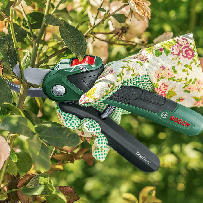 Kéo cắt cành Bosch EasyPrune dùng Pin sạc 3.6V, khả năng cắt tối đa 25mm mã số 06008B2100