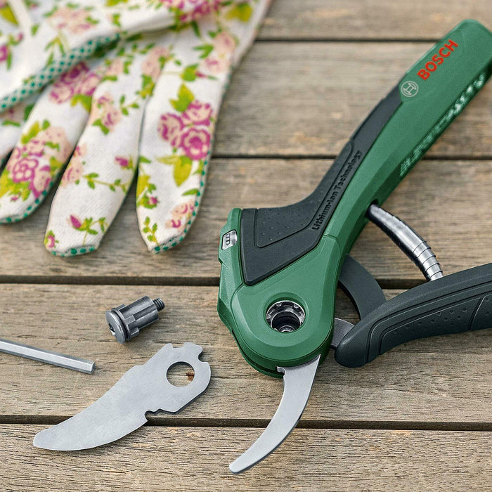 Kéo cắt cành Bosch EasyPrune dùng Pin sạc 3.6V, khả năng cắt tối đa 25mm mã số 06008B2100