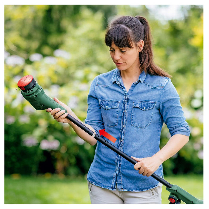 Máy cắt cỏ Bosch EasyGrassCut 23 công suất 280W, độ rộng cắt tối đa 230mm tay cầm vòng mã số 06008C1H01