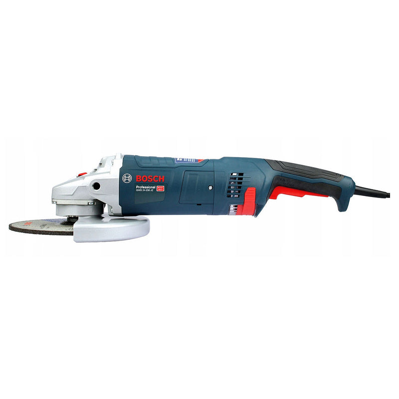 Máy mài góc Bosch GWS 24-230 công suất 2,400W, đường kính lưỡi 230mm công tắc bóp mã số 06018C30K0