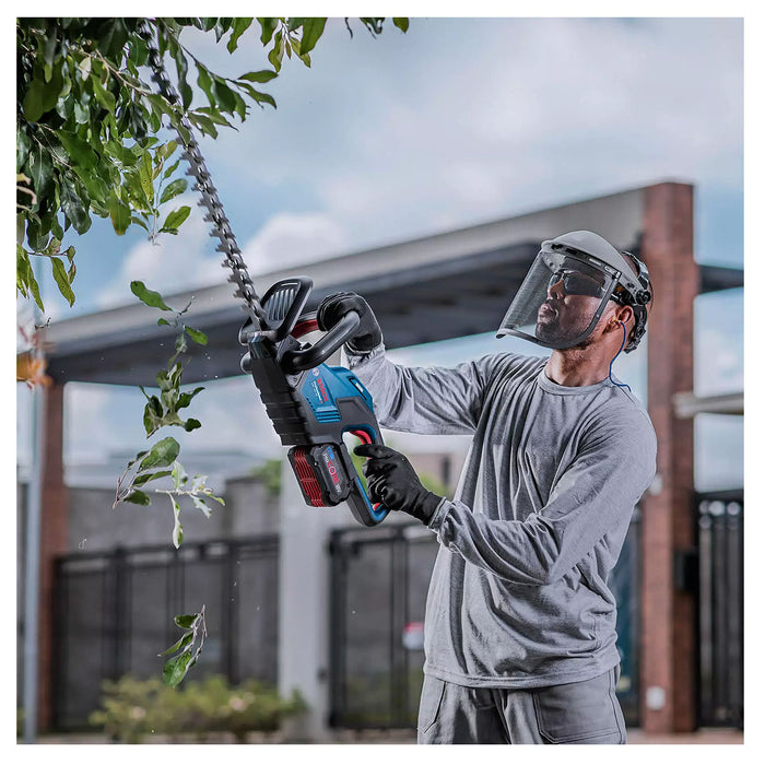 Máy cắt tỉa hàng rào Bosch GHE 18V-60 dùng Pin 18V, chiều dài lưỡi 600mm