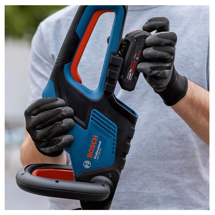 Máy cắt tỉa hàng rào Bosch GHE 18V-60 dùng Pin 18V, chiều dài lưỡi 600mm