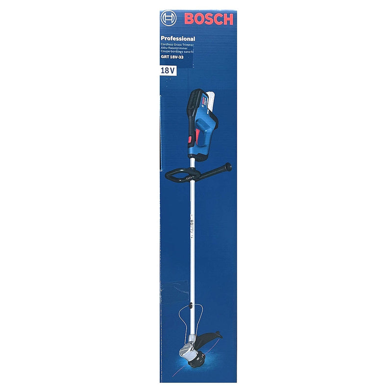 Máy cắt cỏ Bosch GRT 18V-33 dùng Pin 18V độ rộng cắt tối đa 330mm, tay cầm vòng