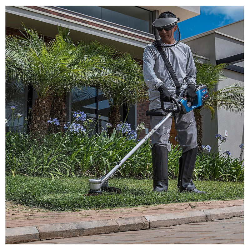 Máy cắt cỏ Bosch GRT 18V-33 dùng Pin 18V độ rộng cắt tối đa 330mm, tay cầm vòng