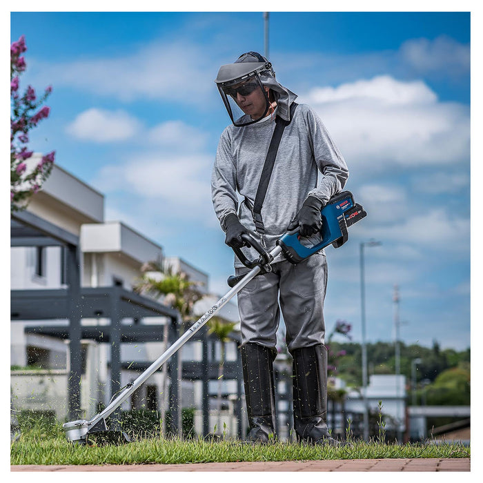 Máy cắt cỏ Bosch GFR 18V-23 dùng Pin 18V độ rộng cắt tối đa 330mm, tay cầm vòng