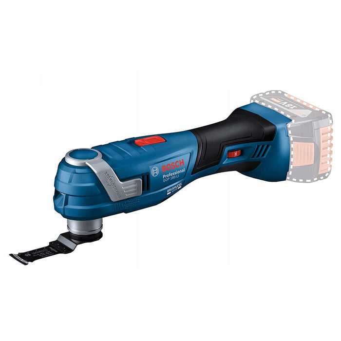 Máy cắt rung đa năng Bosch GOP 185-LI dùng Pin 18V, tiêu chuẩn lưỡi Starlock, Starlock Plus