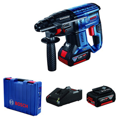 Mã số 06119111K1: Thân máy + Sạc nhanh GAL 18V-40 + 2 Pin 4.0Ah + Vali