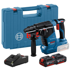 Mã số 06119230K0: Thân máy + 02 Pin 18V 4.0Ah + 01 sạc GAL 18V-40 + Vali nhựa