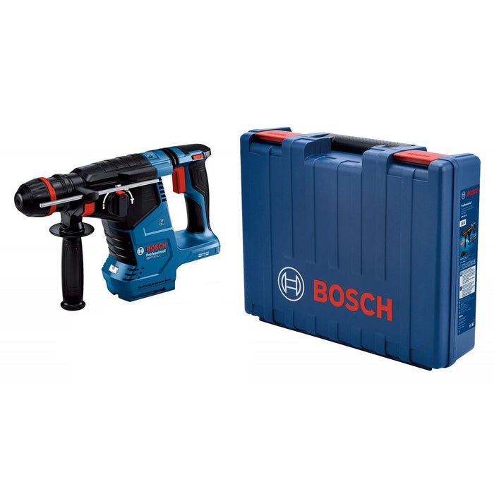 Máy khoan bê tông 3 chức năng Bosch GBH 187-LI One Chuck dùng Pin 18V, đuôi gài SDS-Plus thế hệ mới tích hợp đầu khoan kẹp 6-10mm