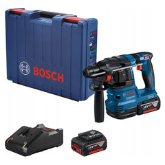 Mã số 06119240K1: Thân máy + 02 Pin 18V 4.0Ah + 01 sạc + vali nhựa
