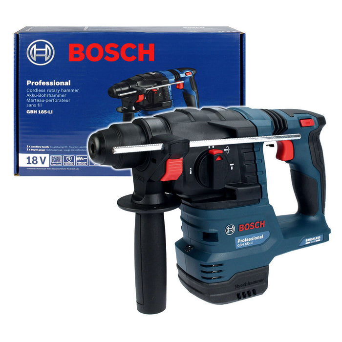 Máy khoan bê tông 3 chức năng Bosch GBH 185-LI dùng Pin 18V, đuôi gài SDS-Plus