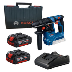 Mã số 0611927002: Thân máy + 02 Pin 4.0Ah + 01 sạc GAL 18V-20 + Vali nhựa