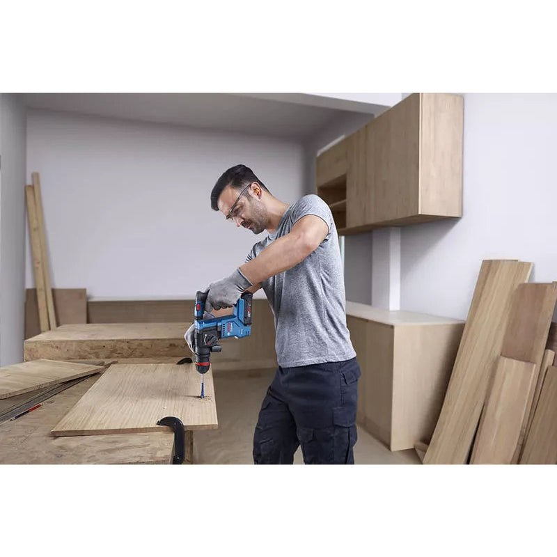 Máy khoan bê tông 2 chức năng Bosch GBH 18V-18 X dùng Pin 18V, đầu khoan One-Chuck