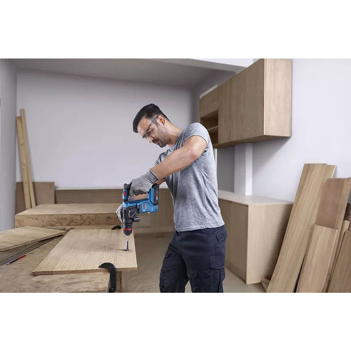 Máy khoan bê tông 2 chức năng Bosch GBH 18V-18 X dùng Pin 18V, đầu khoan One-Chuck