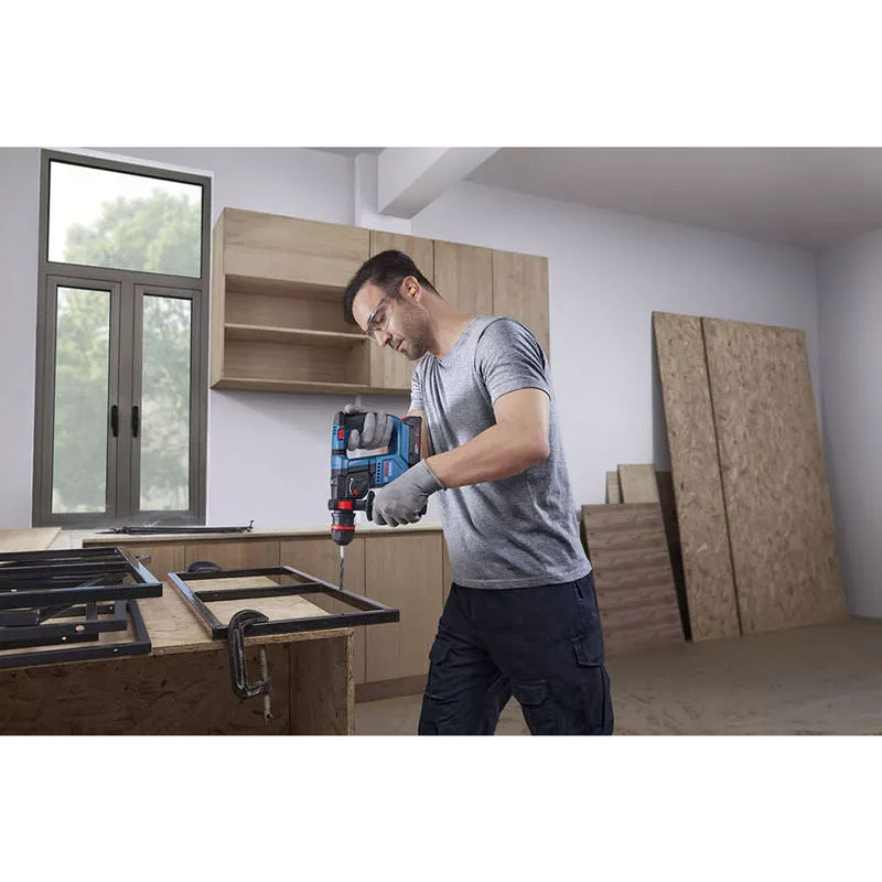 Máy khoan bê tông 2 chức năng Bosch GBH 18V-18 X dùng Pin 18V, đầu khoan One-Chuck