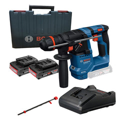 Mã số 06119271K0: Thân máy + 2 Pin 2.0Ah + 01 sạc GAL 18V-20 + Vali nhựa
