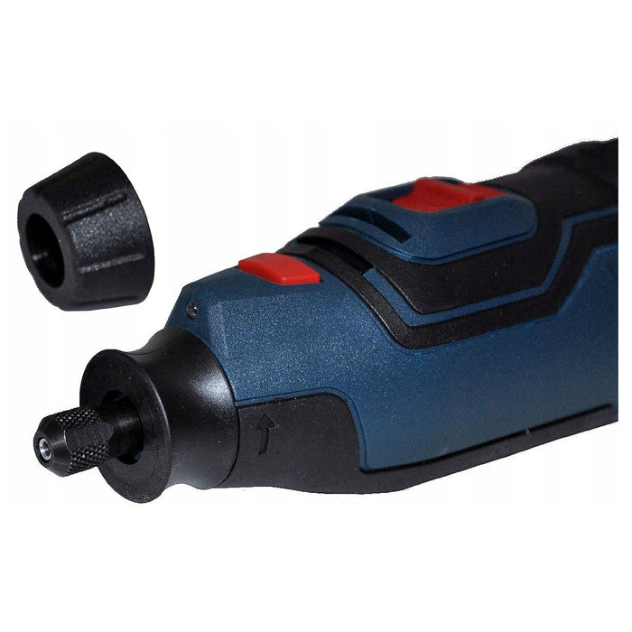 Máy mài mini Bosch GRO 12V-35 dùng Pin 12V, đầu kẹp 3.2mm