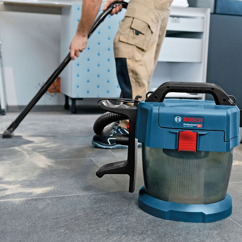 Máy hút bụi Bosch GAS 18V-10L dùng Pin 18V, dung tích 10L, lực hút 9kPa ( hút khô và ướt )