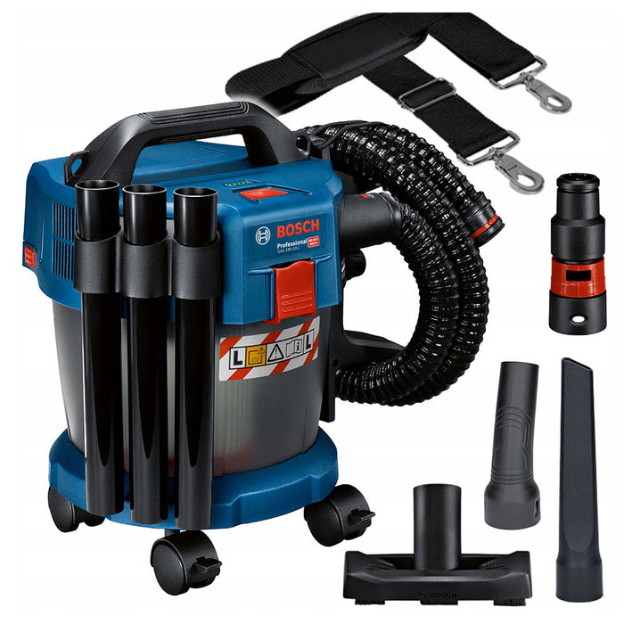 Máy hút bụi Bosch GAS 18V-10L dùng Pin 18V, dung tích 10L, lực hút 9kPa ( hút khô và ướt )