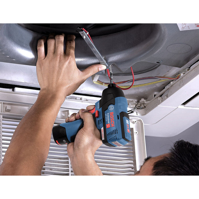 Máy vặn vít Bosch GDR 12V-110 dùng Pin 12V, đuôi lục giác 6.35mm (1/4 inch)