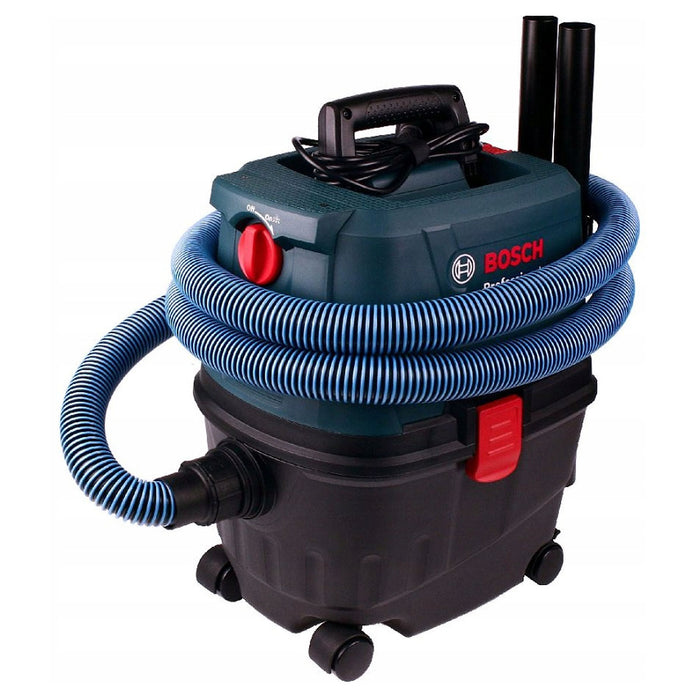 Máy hút bụi Bosch GAS 15 công suất 1,100W dung tích 15L lực hút 22kPa ( hút khô và ướt ) mã số 06019E50K0