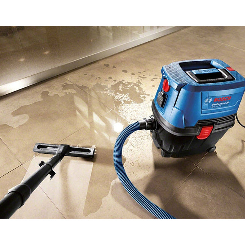Máy hút bụi Bosch GAS 15 PS công suất 1,100W dung tích 15L lực hút 22kPa ( hút khô và ướt ) mã số 06019E51K0