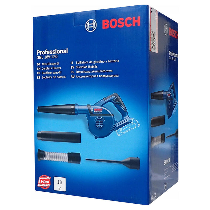 Máy thổi Bosch GBL 18V-120 dùng Pin 18V