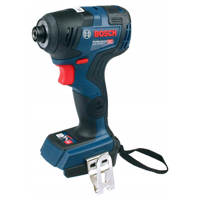 Máy vặn vít Bosch GDR 18V-200 C dùng Pin 18V, đuôi lục giác 6.35mm (1/4 inch)