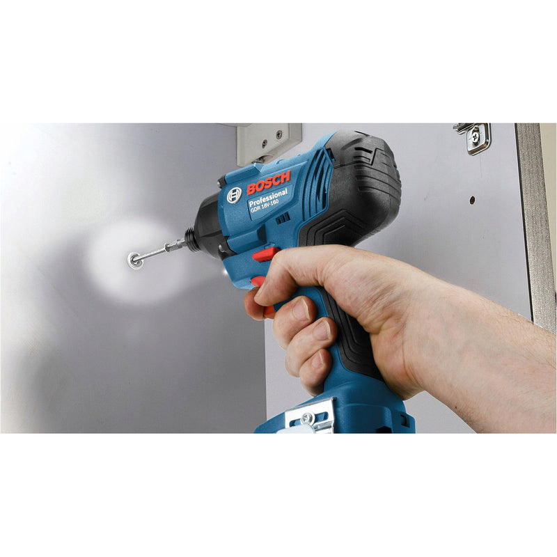 Máy vặn vít Bosch GDR 180-LI dùng Pin 18V, đuôi lục giác 6.35mm (1/4 inch)