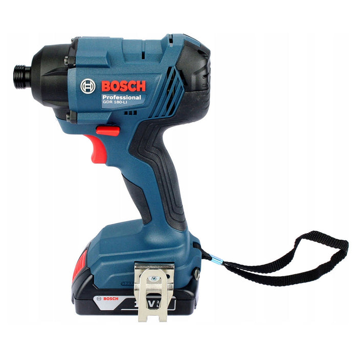 Máy vặn vít Bosch GDR 180-LI dùng Pin 18V, đuôi lục giác 6.35mm (1/4 inch)