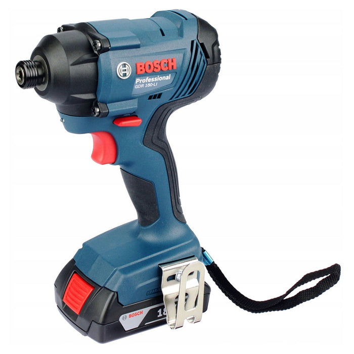 Máy vặn vít Bosch GDR 180-LI dùng Pin 18V, đuôi lục giác 6.35mm (1/4 inch)