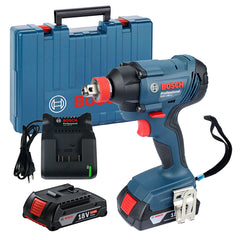 Mã số 06019G52L0: Thân máy + 2 Pin 18V 2.0Ah + 1 sạc + vali nhựa