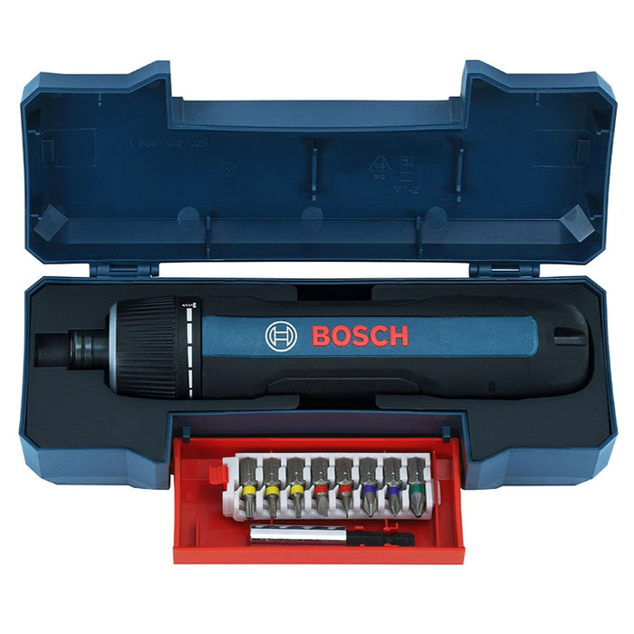 Máy vặn vít mini Bosch GO Gen III dùng Pin sạc 3.6V, đuôi lục giác 6.35mm (1/4 inch)