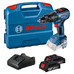 Mã số 06019H5100: Thân máy + 02 Pin 2.0Ah + 01 sạc GAL 18V-20 + Vali nhựa