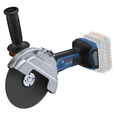 Máy mài góc Bosch GWS 18V-180 PC dùng Pin 18V đường kính lưỡi 180mm, công tắc bóp