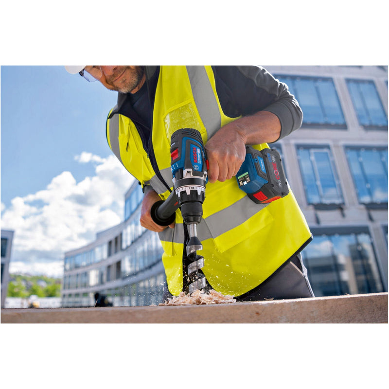 Máy khoan gỗ thép Bosch GSR 18V-150 C dùng Pin 18V, đầu kẹp 13mm