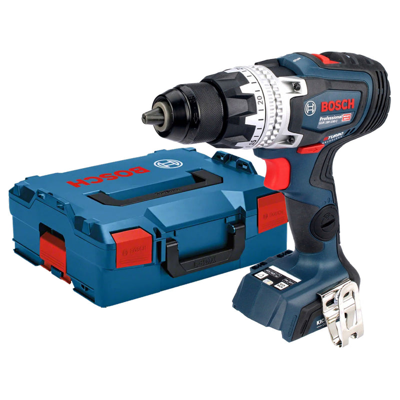 Máy khoan gỗ thép Bosch GSR 18V-150 C dùng Pin 18V, đầu kẹp 13mm