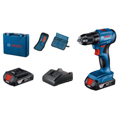 Mã số 06019K30K2:Thân máy + 2 Pin GBA 18V 2.0Ah (1617B000BJ) + đế sạc GAL 18V-20 (1600A021KT) + Phụ kiện + Vali nhựa