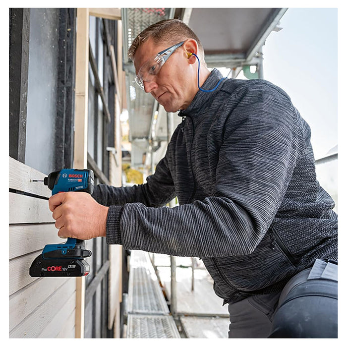 Máy vặn vít Bosch GDR 18V-220 C dùng Pin 18V, đuôi lục giác 6.35mm (1/4 inch)